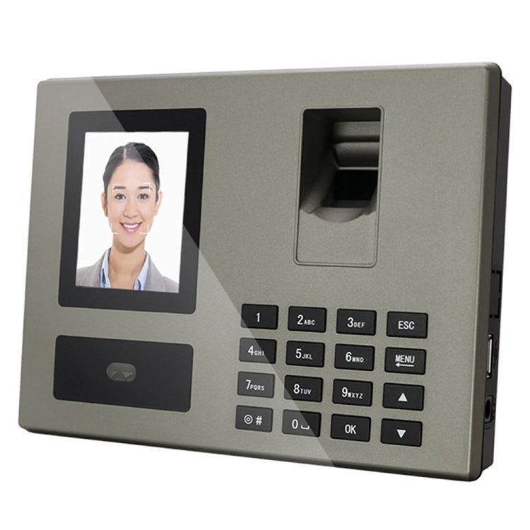 FA03 Intelligent Voice Prompt Face Recognition Fingerprint Attendance Machine