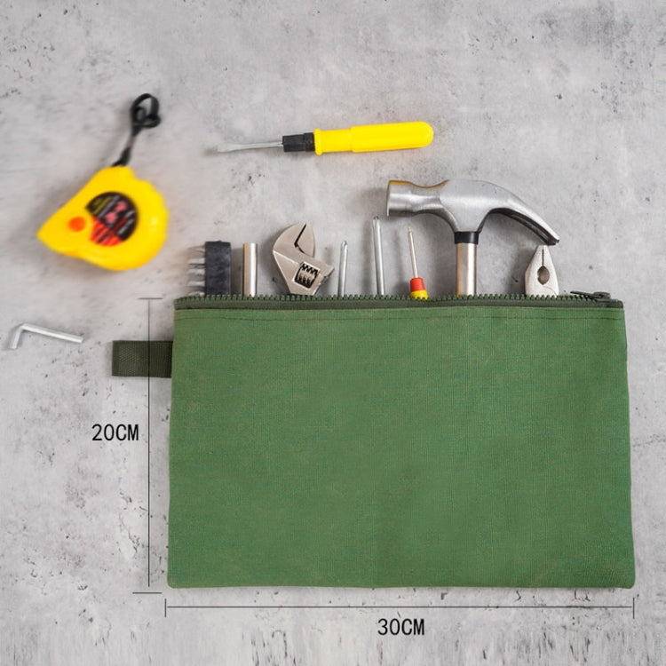 Canvas Hardware Toolkit Multifunctional Portable Carry-on Electrician Storage Bag