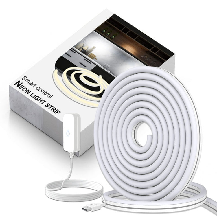 LIXINCORDA 2m 5V USB Touch Control LED Light Strip Flexible Neon Silicone Soft Strip