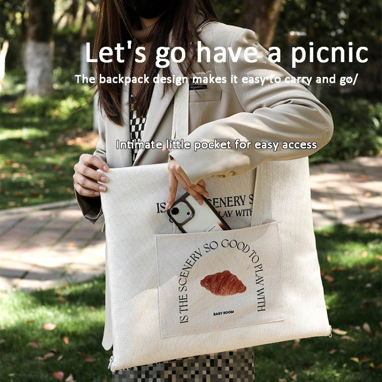 Outdoor Picnic Mat Can Be Used As A Shoulder Bag Easy To Carry