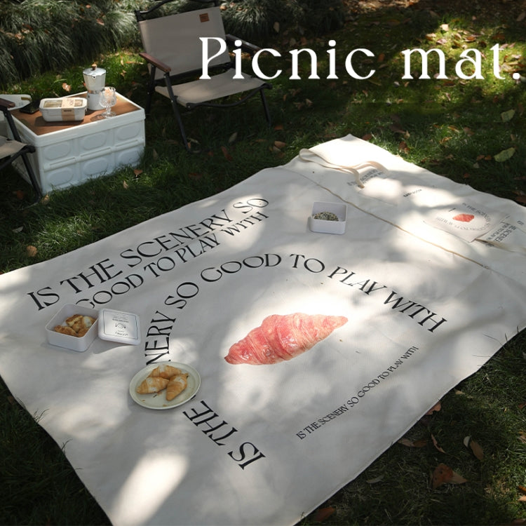 Outdoor Picnic Mat Can Be Used As A Shoulder Bag Easy To Carry