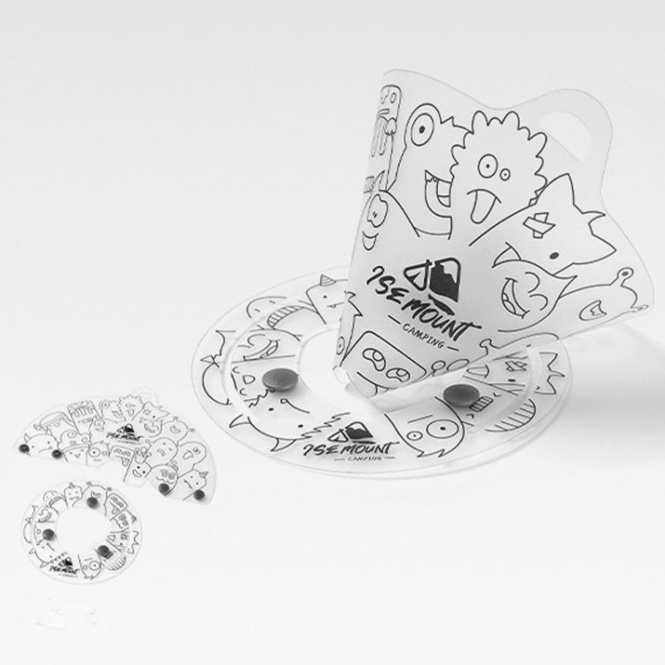 Outdoor Lightweight Folding Tableware Foldable Bowl Cup