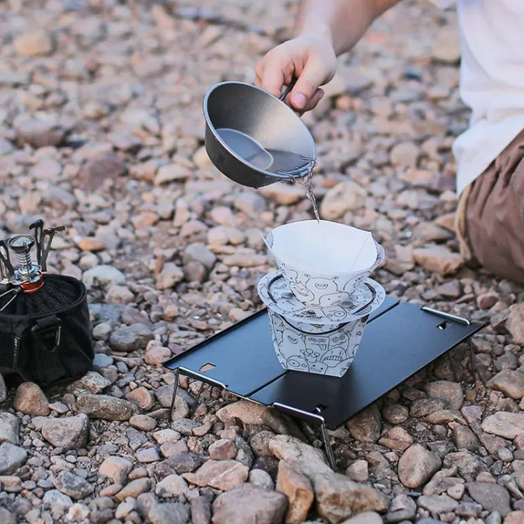 Outdoor Lightweight Folding Tableware Foldable Bowl Cup