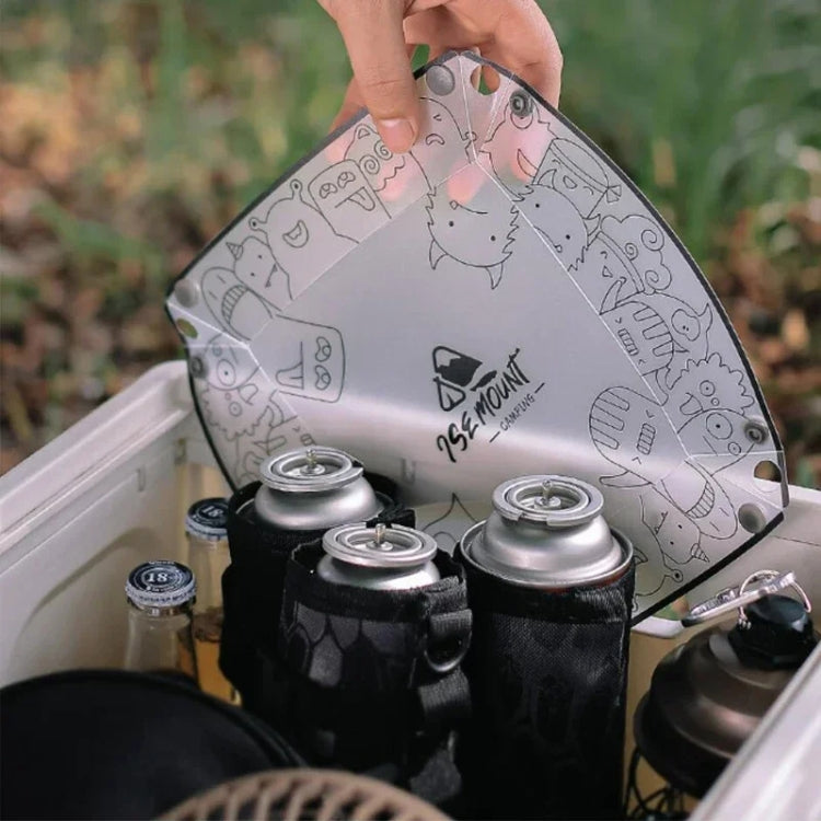 Outdoor Lightweight Folding Tableware Foldable Bowl Cup