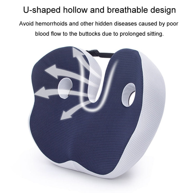 Office Sedentary Memory Foam Breathable Cushion Chair Hip Seat Cushion