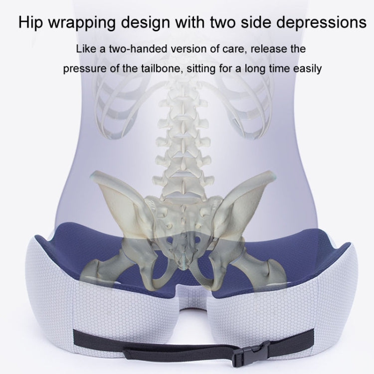 Office Sedentary Memory Foam Breathable Cushion Chair Hip Seat Cushion