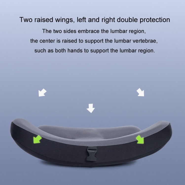 Office Sedentary Pillow Cushion Memory Foam Seat Lumbar Pillow