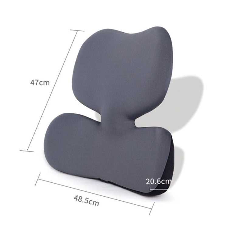 Office Sedentary Pillow Cushion Memory Foam Seat Lumbar Pillow