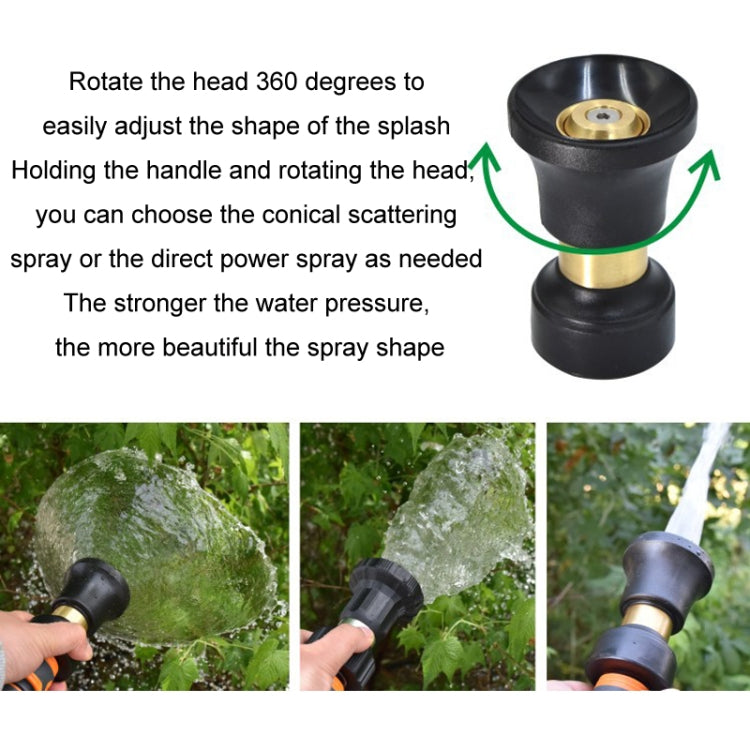 Metal Garden Watering Car Wash High Flow Nozzle