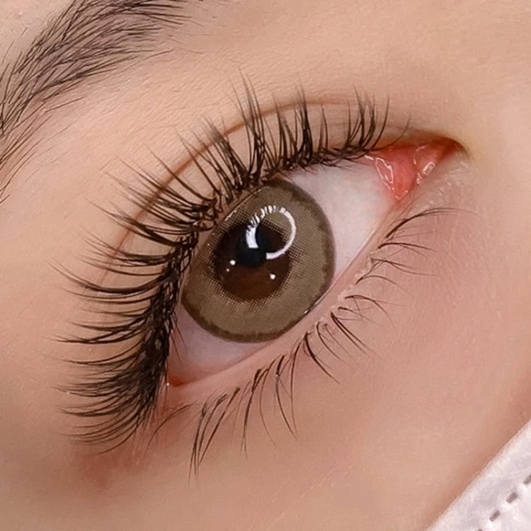 XINUO 10rows /Box Single Flat Hair Eyelash Extensions Double Tip Soft Matte False Eye Liners