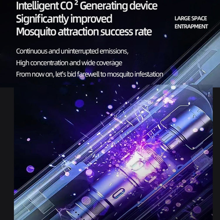 D9 Portable UV Anti Mosquito Lamp Rechargeable Mute Fly Trap with 3-speed Timing