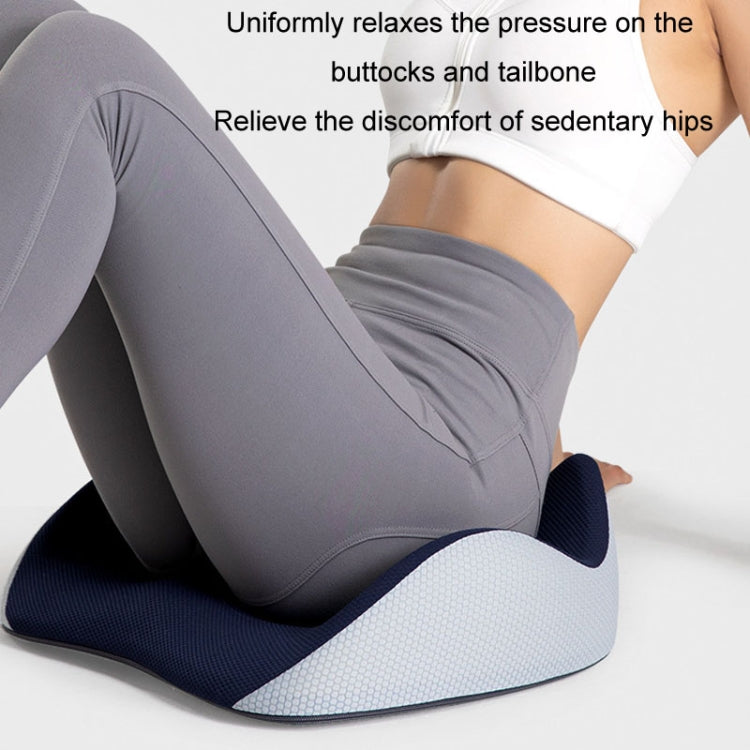 BEWALKER Slow Rebound Memory Foam Cushion Thickened Breathable Office Chair Seat Pad