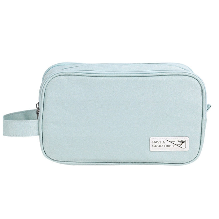 Handheld Wet and Dry Separation Travel Toiletry Bag Large Capacity Cosmetic Storage Bag