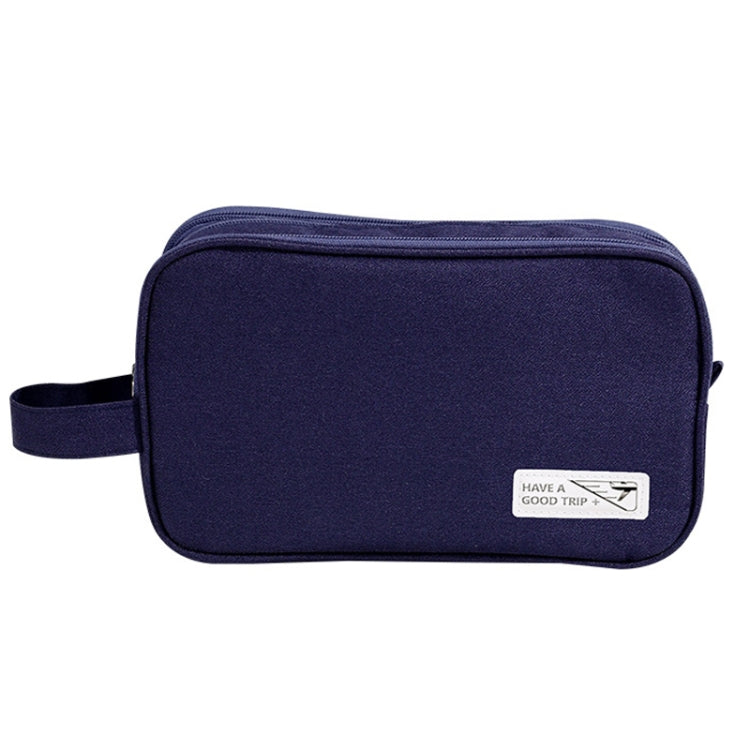 Handheld Wet and Dry Separation Travel Toiletry Bag Large Capacity Cosmetic Storage Bag