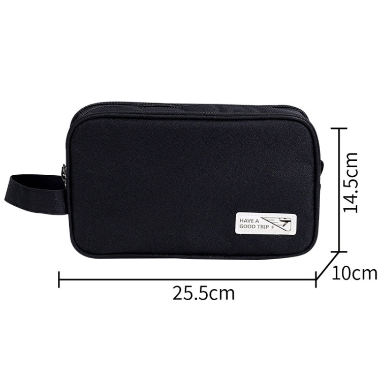 Handheld Wet and Dry Separation Travel Toiletry Bag Large Capacity Cosmetic Storage Bag