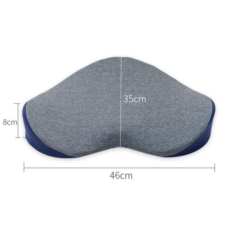 BEWALKER Memory Foam Office Seat Cushion Heart Shape Hip Chair Cushion