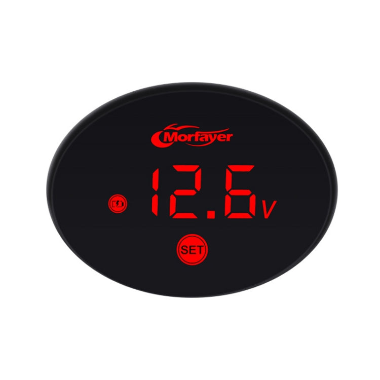 Morfayer Locomotive Multi-function Voltmeter, Red