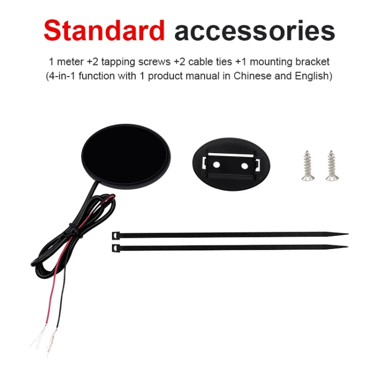 Morfayer Locomotive Multi-function Voltmeter, Red