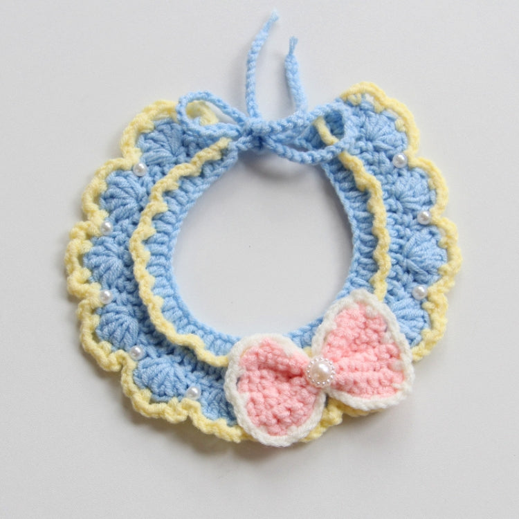 Cats Dog Cute Knitted Collar Woolen Collar Handmade Scarf For Photo Decoration