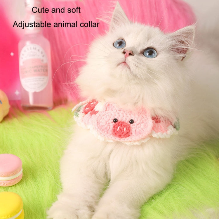 Cats Dog Cute Knitted Collar Woolen Collar Handmade Scarf For Photo Decoration