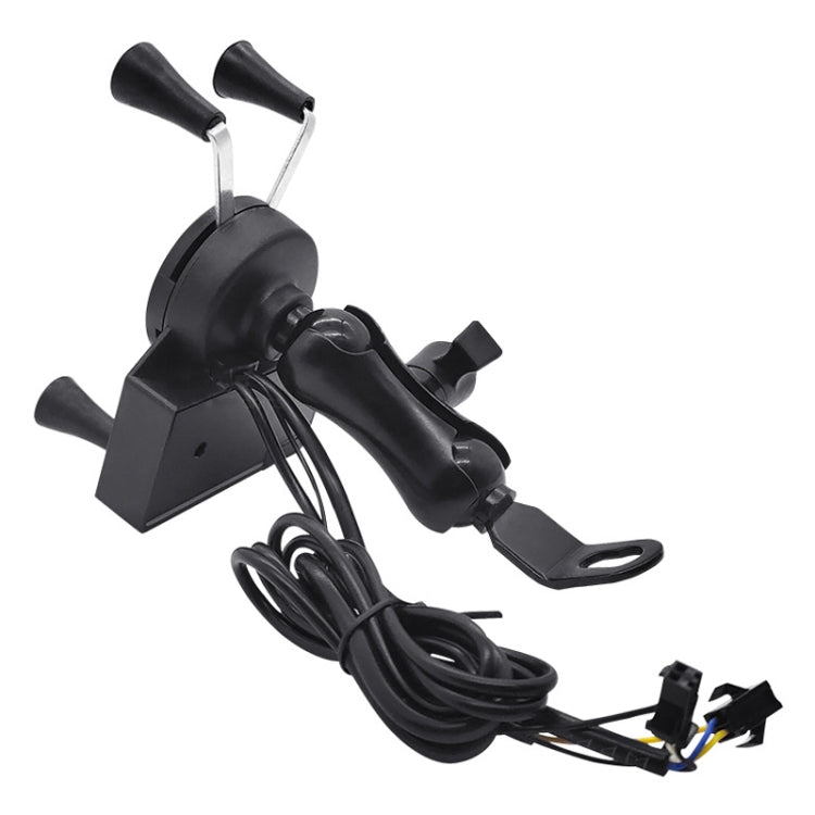 Motorcycle Mobile Phone Charging Stand With Bluetooth MP3 Speaker