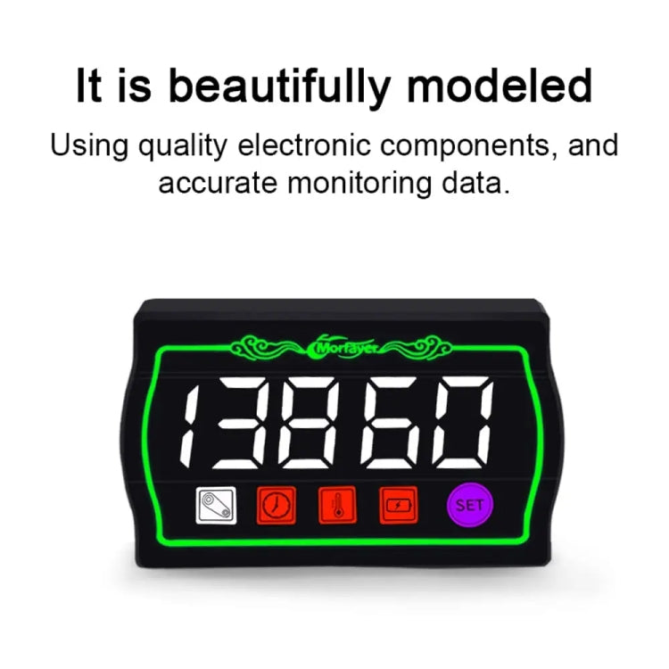 Morfayer Locomotive Intelligent Multi-function Tachometer