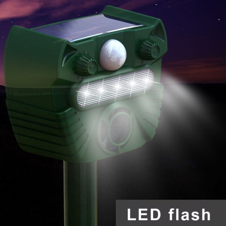 Outdoor Solar Animal Driving Device Ultrasonic Waterproof Infrared Sensor