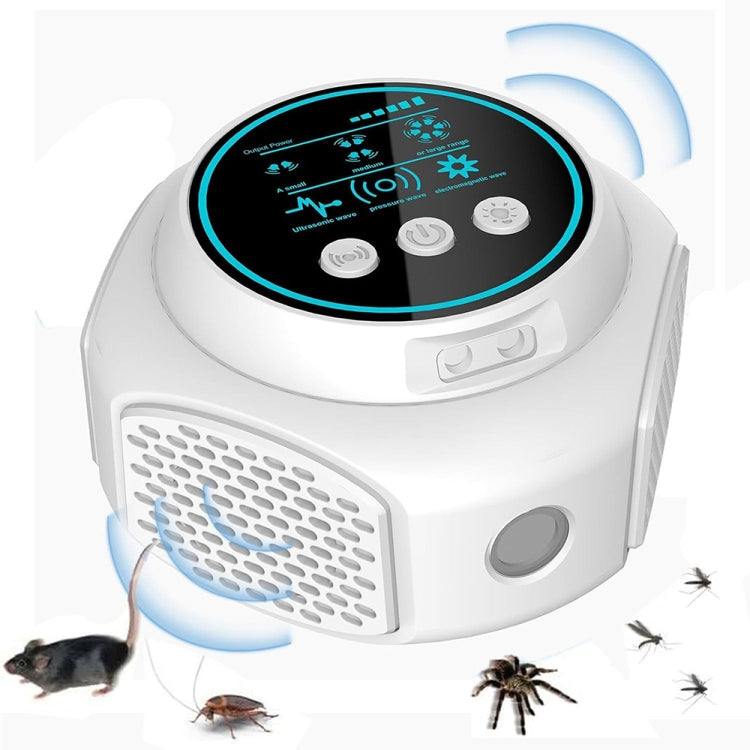 219 Intelligent Ultrasonic Multi-dimensional Frequency Conversion Home Indoor Mouse Repeller