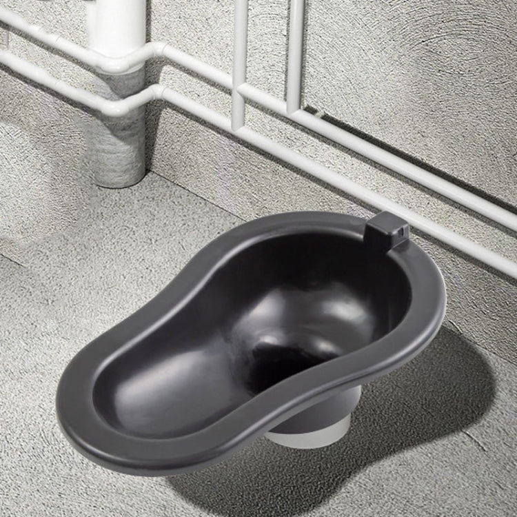 Disposable Plastic Toilet Temporary Simple Site Construction Squatting Toilet