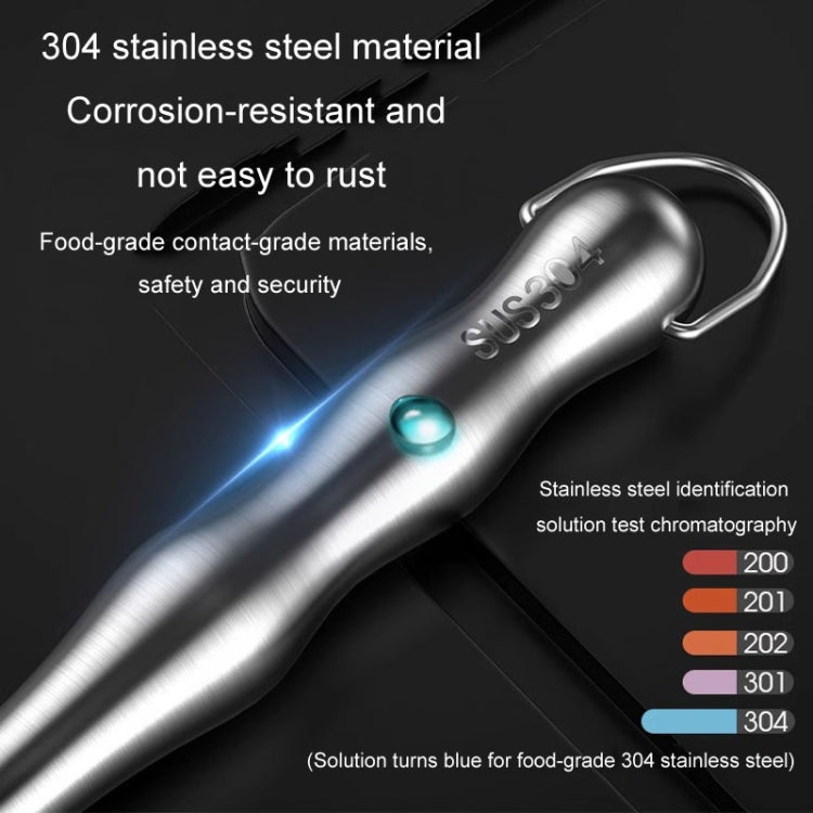 304 Thickened Lengthened Steel Wire Pot Brush Stainless Steel Cleaning Brush For Kitchen