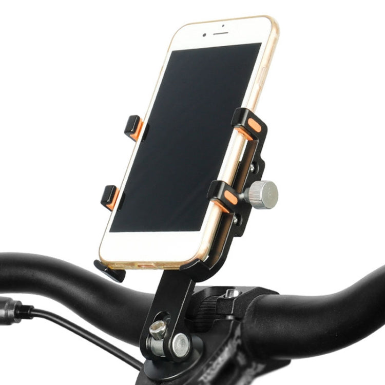 DEEMOUNT BG093B Road Bicycle Cell Phone Bracket 6 Claw Aluminum Handlebar Cover Fixed Navigation Holder