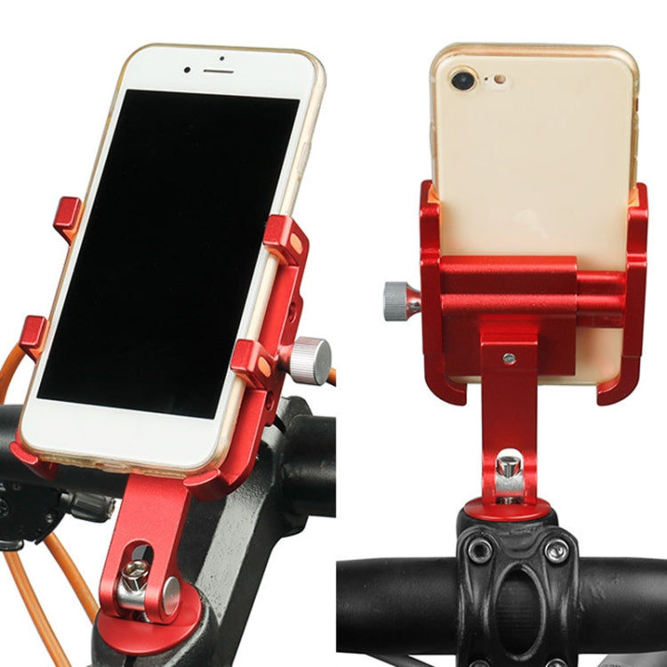 DEEMOUNT BG093B Road Bicycle Cell Phone Bracket 6 Claw Aluminum Handlebar Cover Fixed Navigation Holder