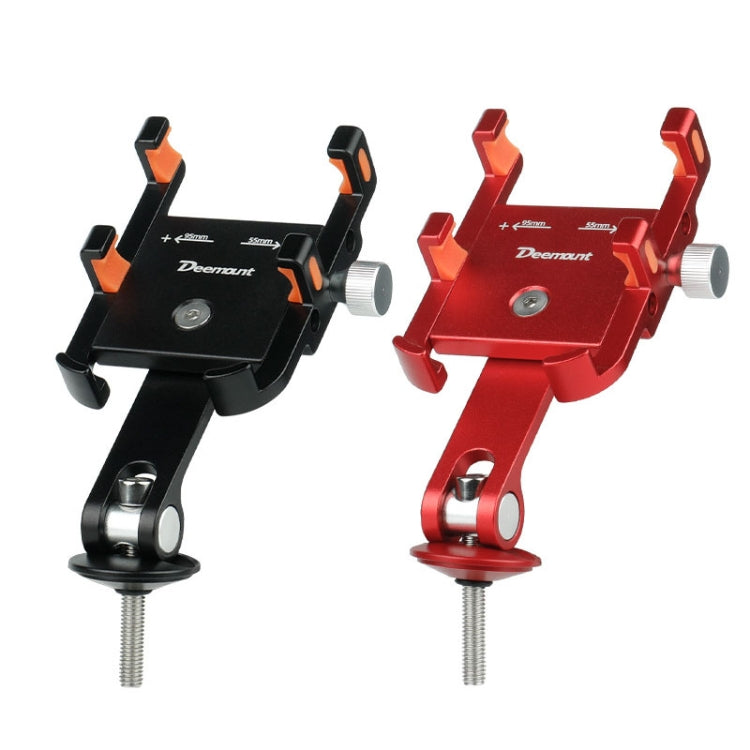 DEEMOUNT BG093B Road Bicycle Cell Phone Bracket 6 Claw Aluminum Handlebar Cover Fixed Navigation Holder