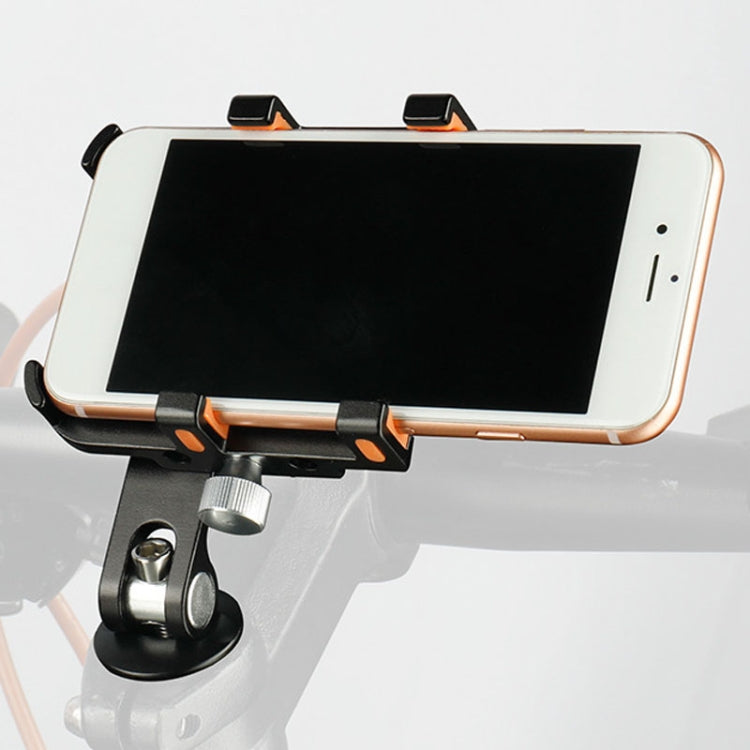 DEEMOUNT BG093B Road Bicycle Cell Phone Bracket 6 Claw Aluminum Handlebar Cover Fixed Navigation Holder
