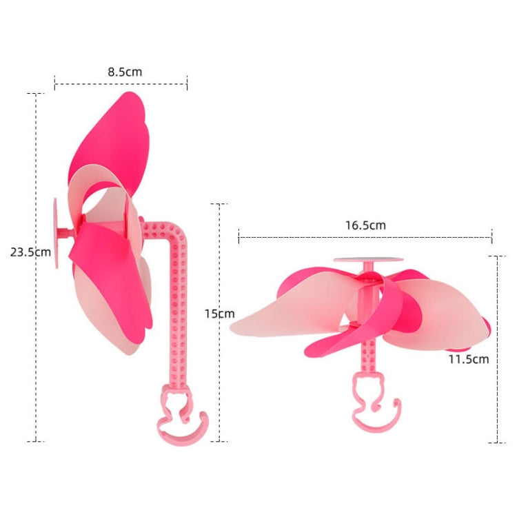 Children Bicycle Decoration Scooter Rotating Colorful Windmill With Long And Short Rod Bicycle