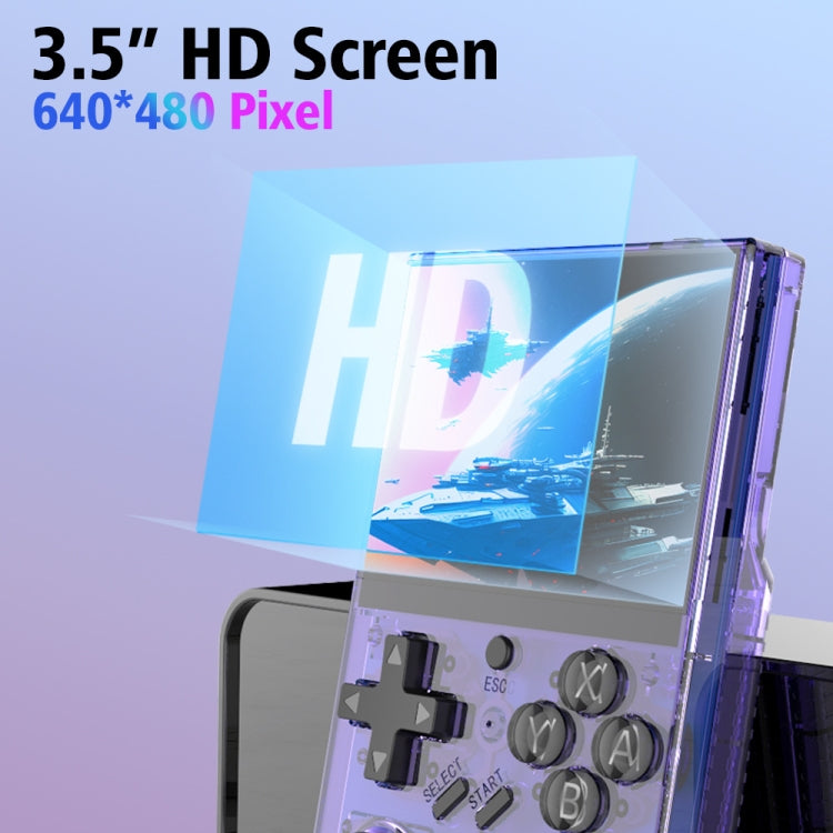 R35PLUS 3.5 Inch Handheld Game Console Built-in 64G 10,000+ Games