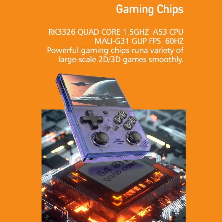 R35PLUS 3.5 Inch Handheld Game Console Built-in 64G 10,000+ Games