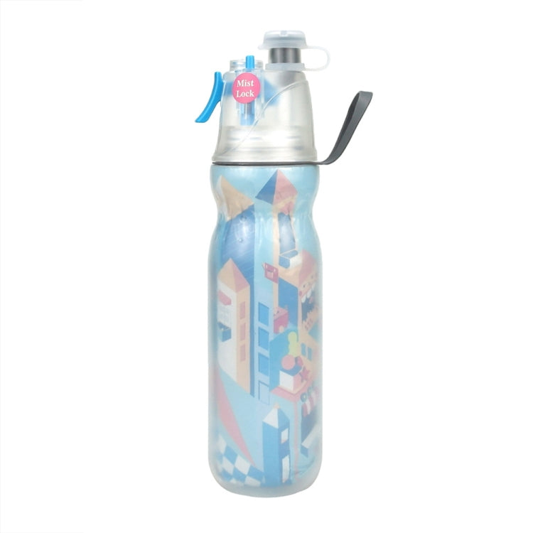 590ml Summer Outdoor Sports Training Spray Cooling Water Cup