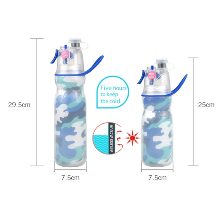 590ml Summer Outdoor Sports Training Spray Cooling Water Cup
