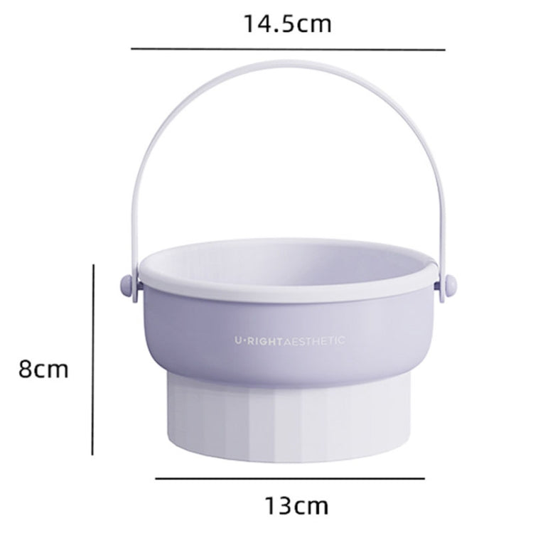 Makeup Brush Cleaning Bowl Storage Drying Rack Silicone Cosmetic Egg Cleaning Tool