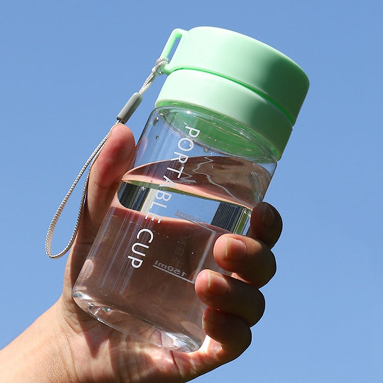 Outdoor Large Capacity Sports Mug Frosted Plastic Portable Leak-proof Teacups