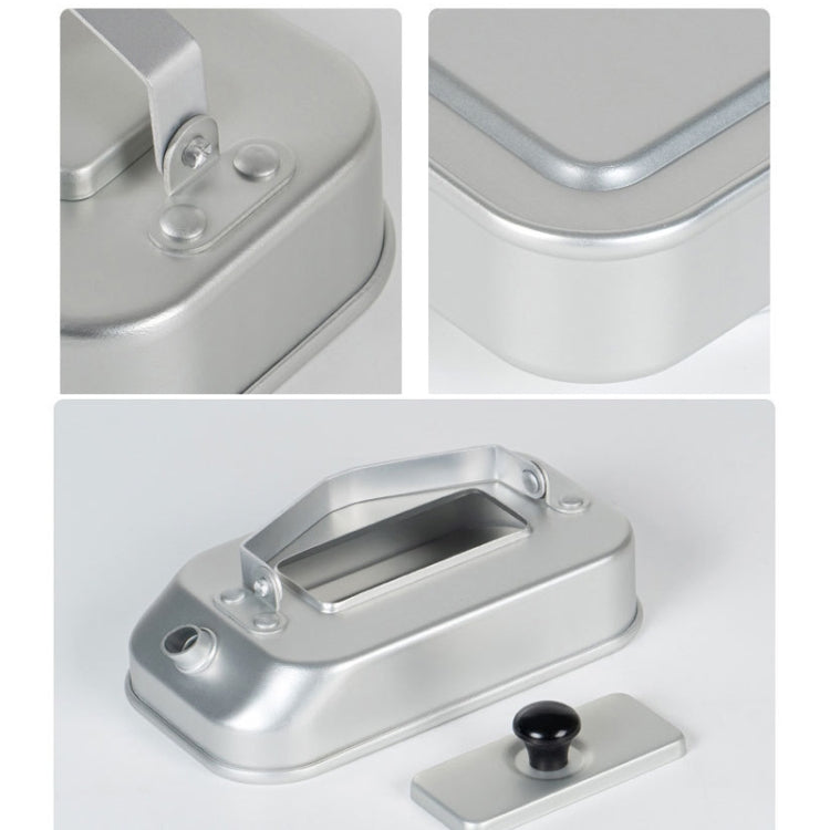 Aluminum Lightweight Kettle Outdoor Hiking Camping Boiling Water Pot with Handle