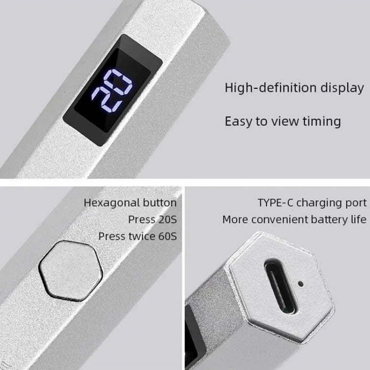 UV Nail Dryer Lamp With 2-speed Timing & Magnetic Bracket