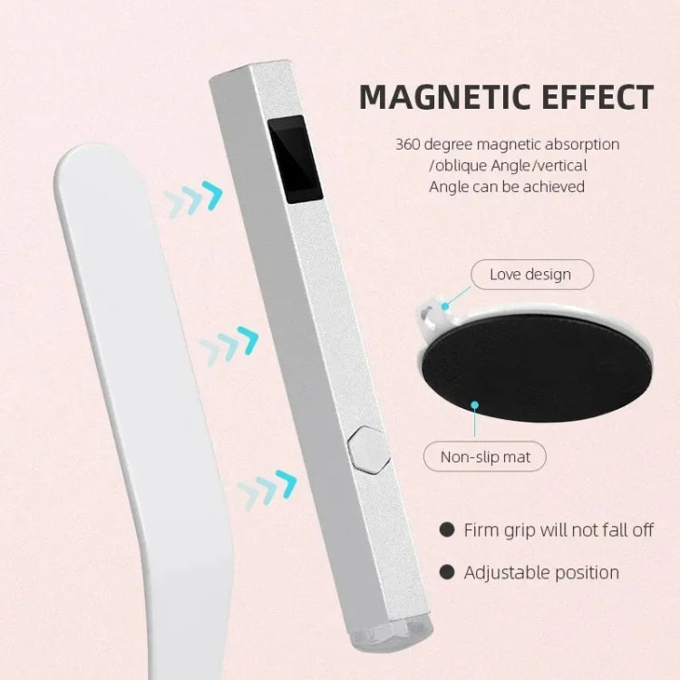 UV Nail Dryer Lamp With 2-speed Timing & Magnetic Bracket