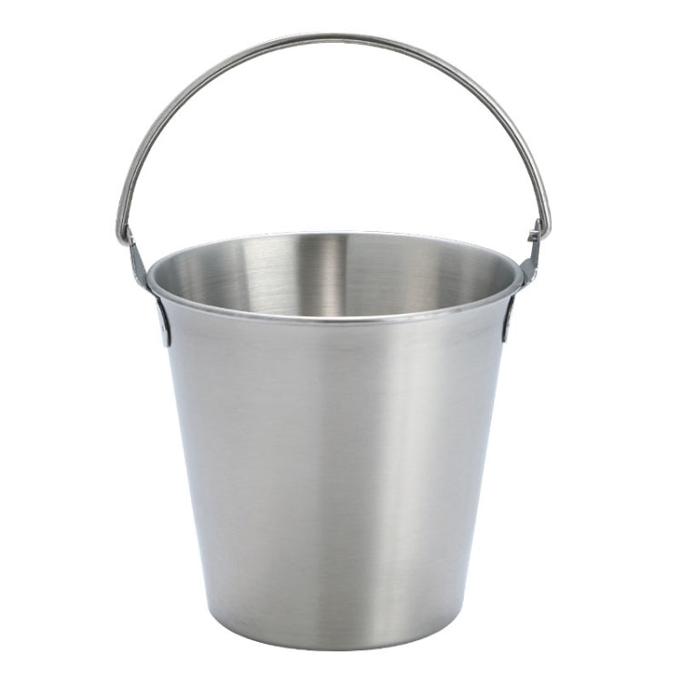 304 Stainless Steel Handheld Ice Bucket Bar Beer Chill Bucket Chips Milk Tea Snacks Barrel