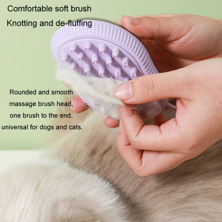 Dog Cleaning Supply Fillable Shower Gel Type Cats Dog Massage Bathing Brush