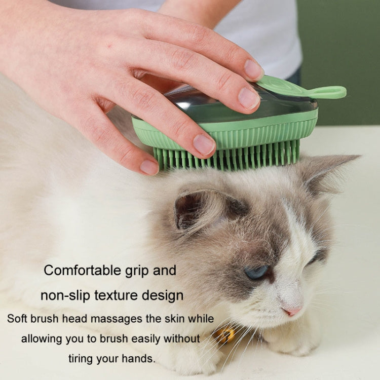 Dog Cleaning Supply Fillable Shower Gel Type Cats Dog Massage Bathing Brush