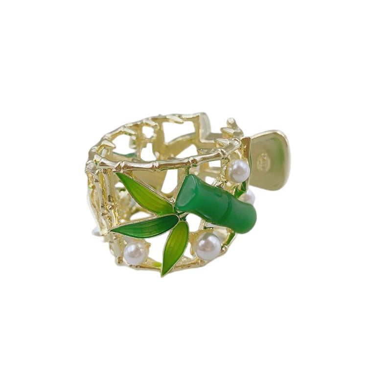 Alloy Hair Accessories Bamboo High Ponytail Clip