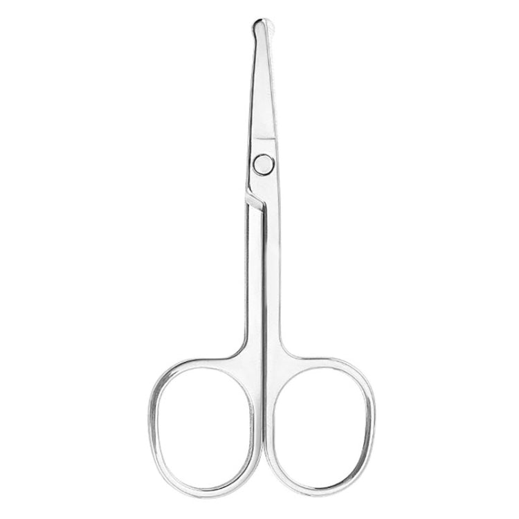 Men Nose Hair Scissor Round Tip Nose Hair Trimmer Manual Trimming Scissor