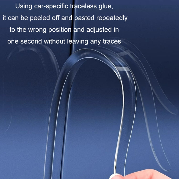 HAOCAI 40cm Car Door Anti-collision Strip Door Edge Bumper Protector